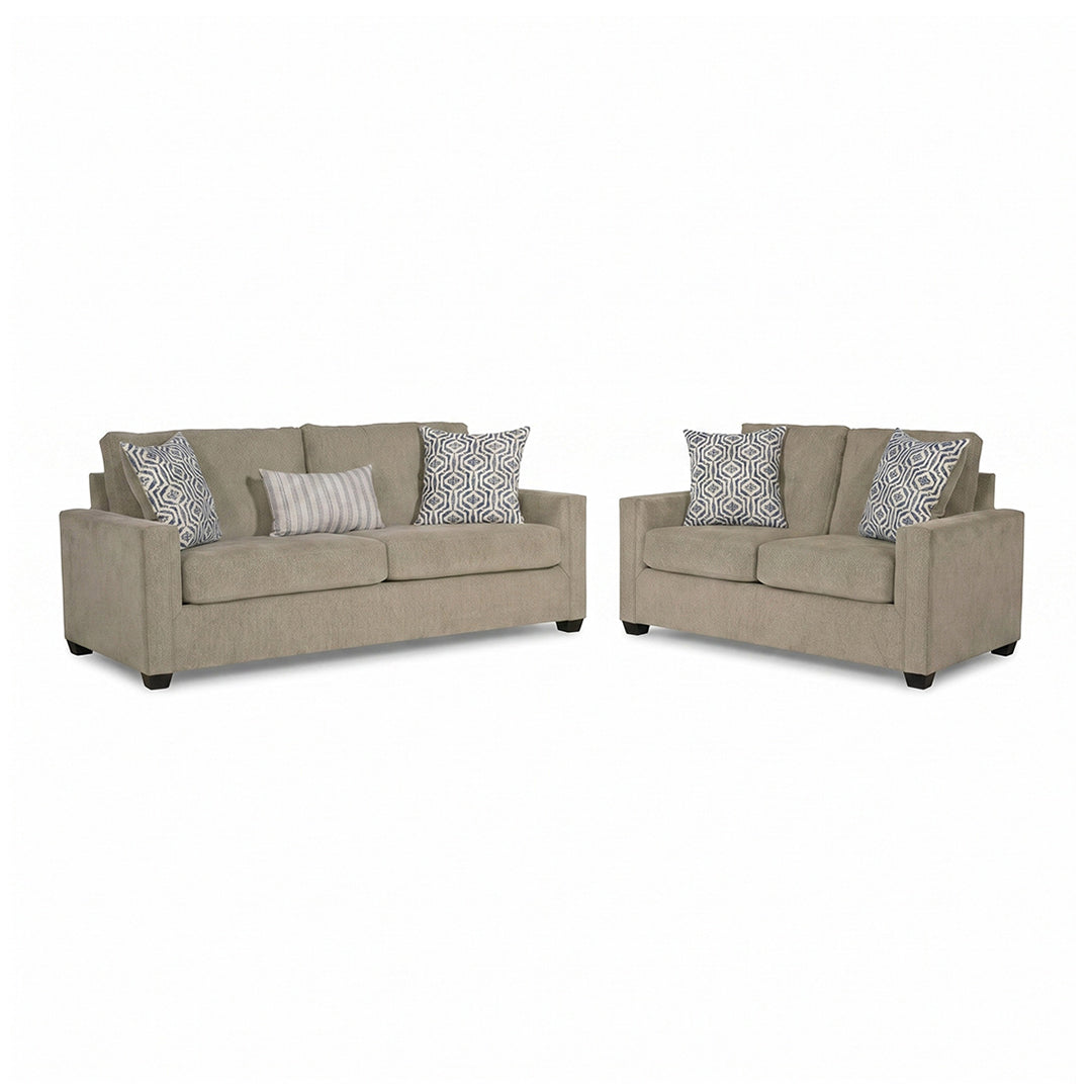 North Sofa and Loveseat