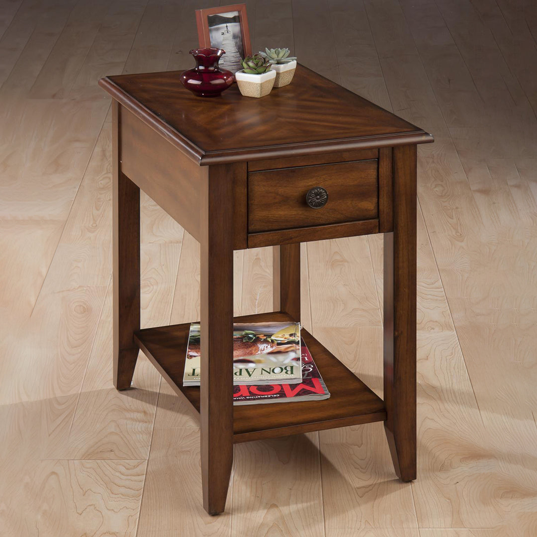Lenore Side Table - Brown