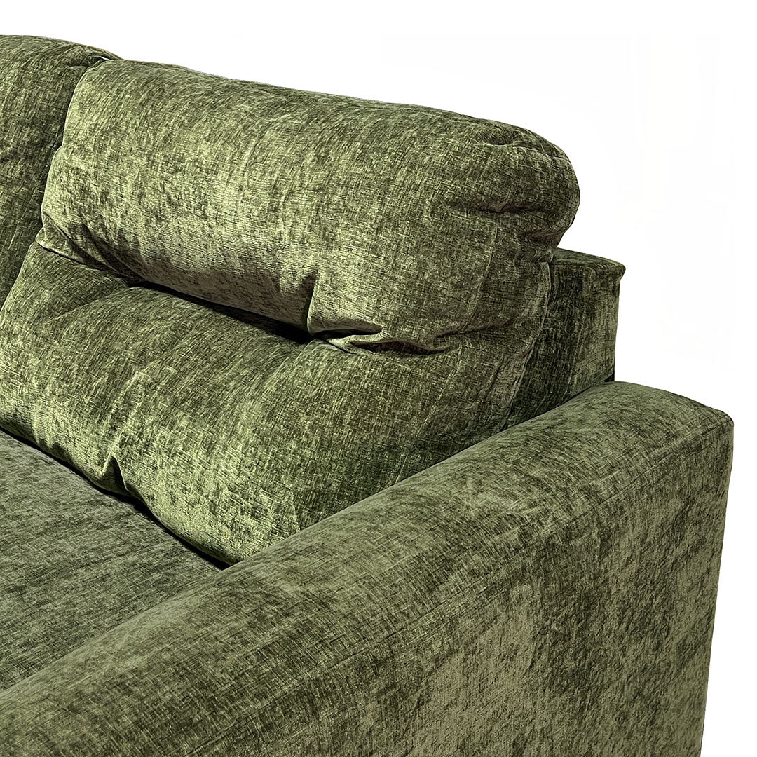 Olivia Sectional (2-Piece) from Peak Living in Green Polyester - Additional view 8