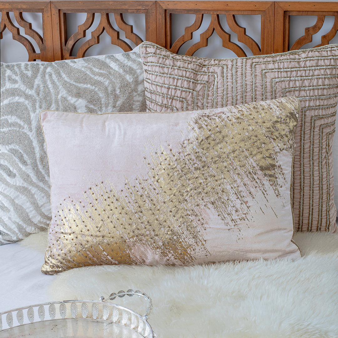 Blush Accent Pillow Furniture Fair