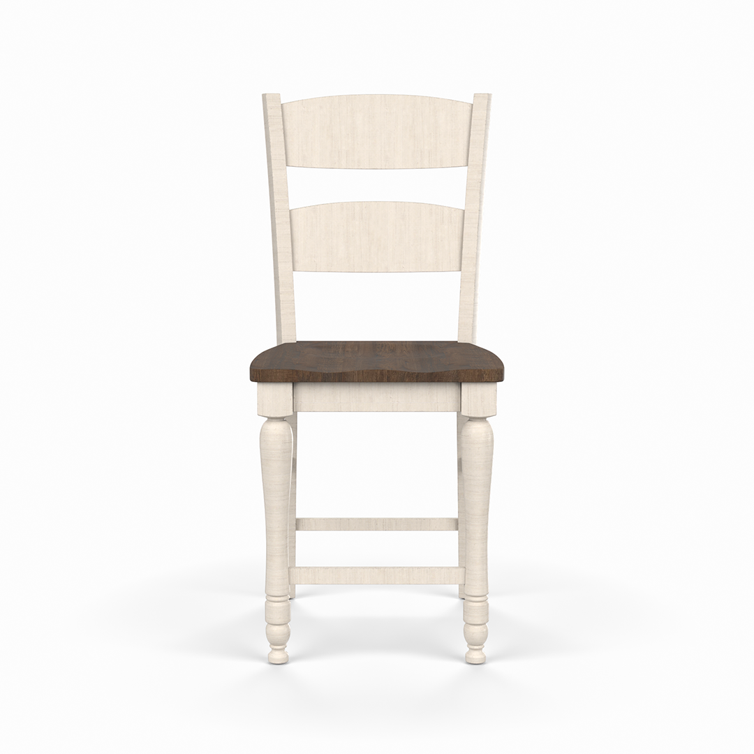 Taburete del condado de Madison - Blanco 