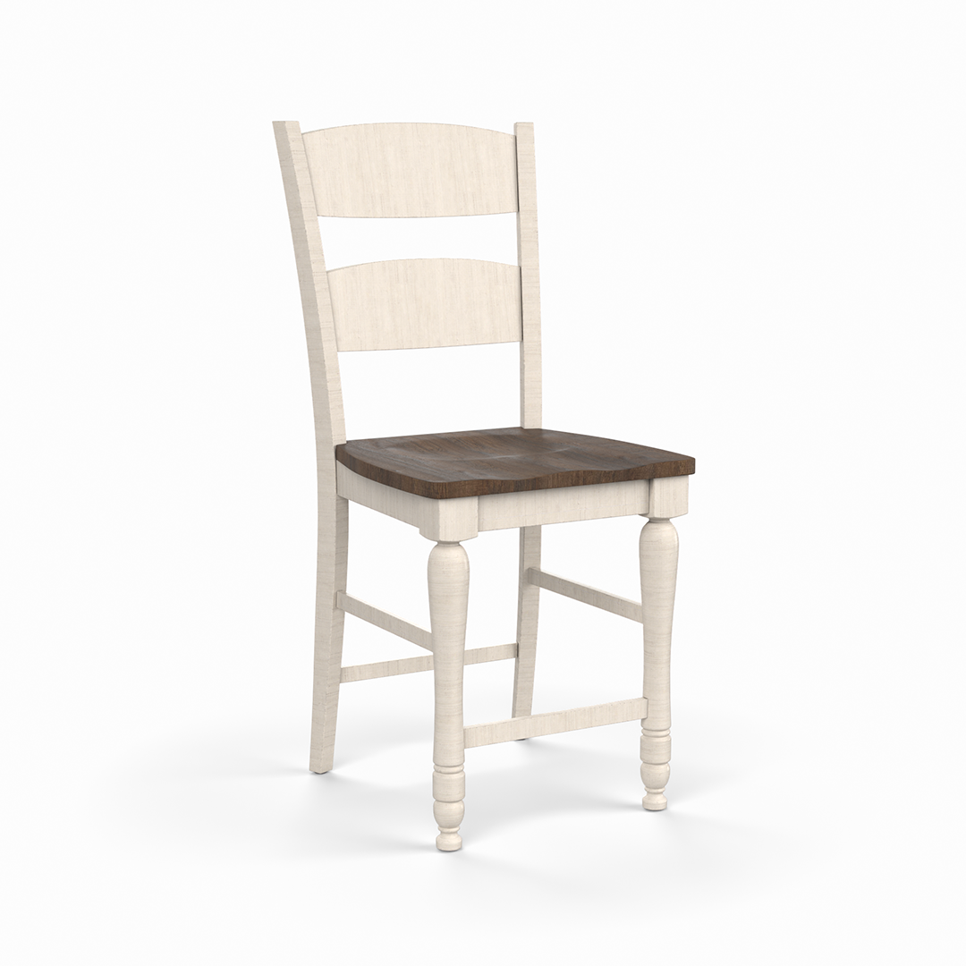 Taburete del condado de Madison - Blanco 