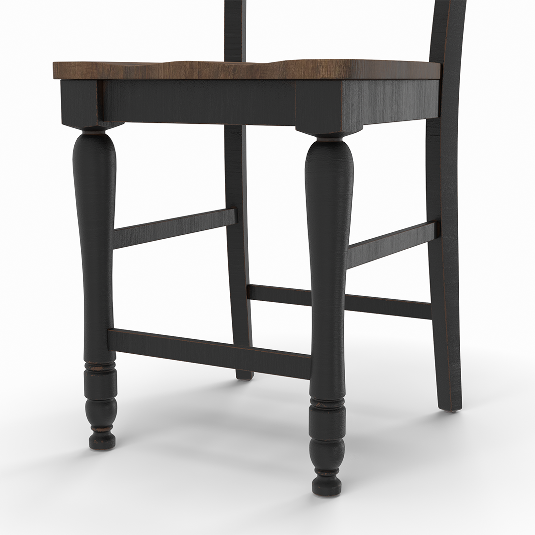 Madison County Stool - Black