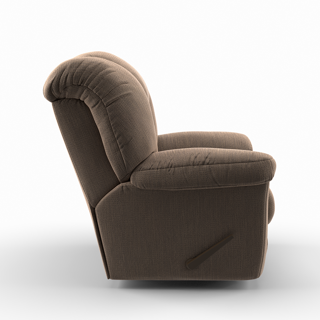 Equalizer Rocker Recliner from Home Stretch in Fabric with Manual Recline, Made in USA - Additional view 12
