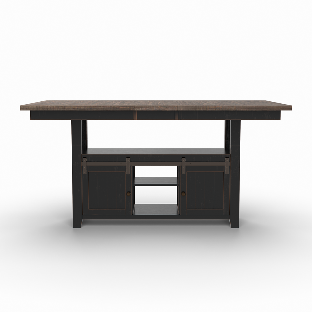 Madison County High-Low Table - Black