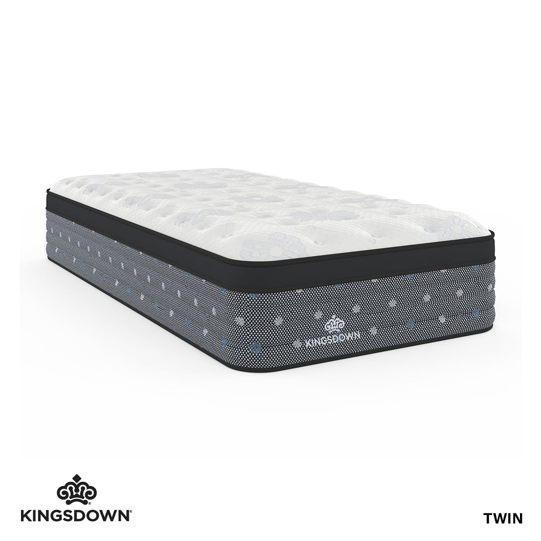 Aspen Medium Mattress from Kingsdown, Inc. in Queen Gel Foam