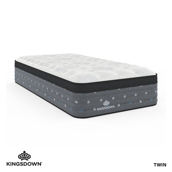Aspen Medium Mattress from Kingsdown, Inc. in Queen Gel Foam