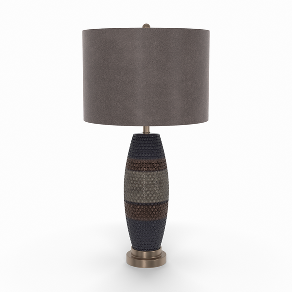 Hammered Ceramic Table Lamp