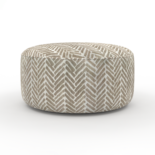 Passageway Round Cocktail Ottoman