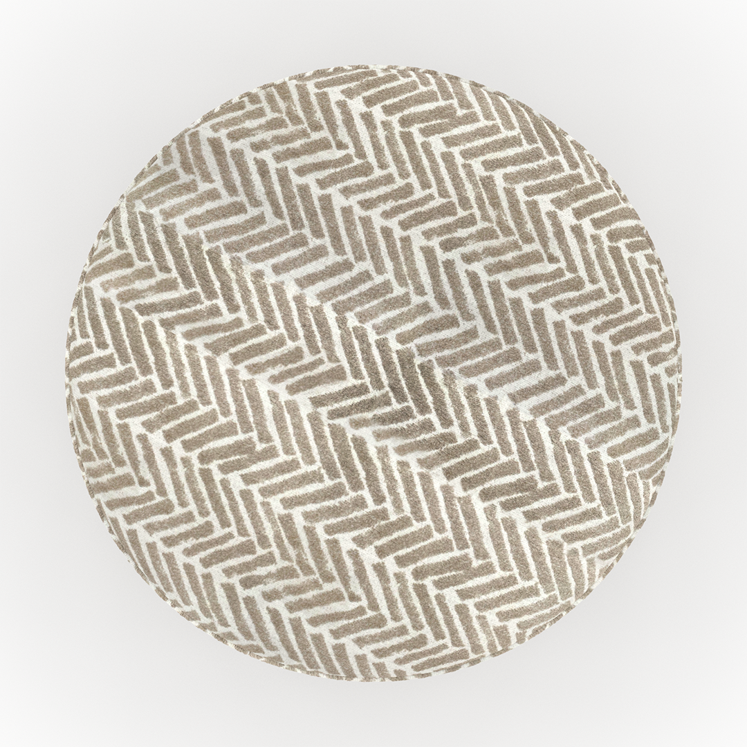 Passageway Round Cocktail Ottoman