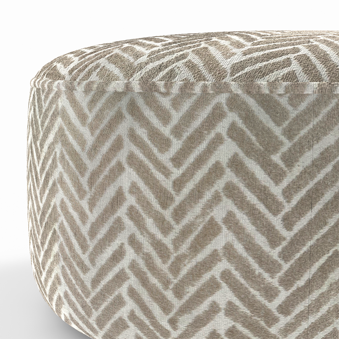 Passageway Round Cocktail Ottoman