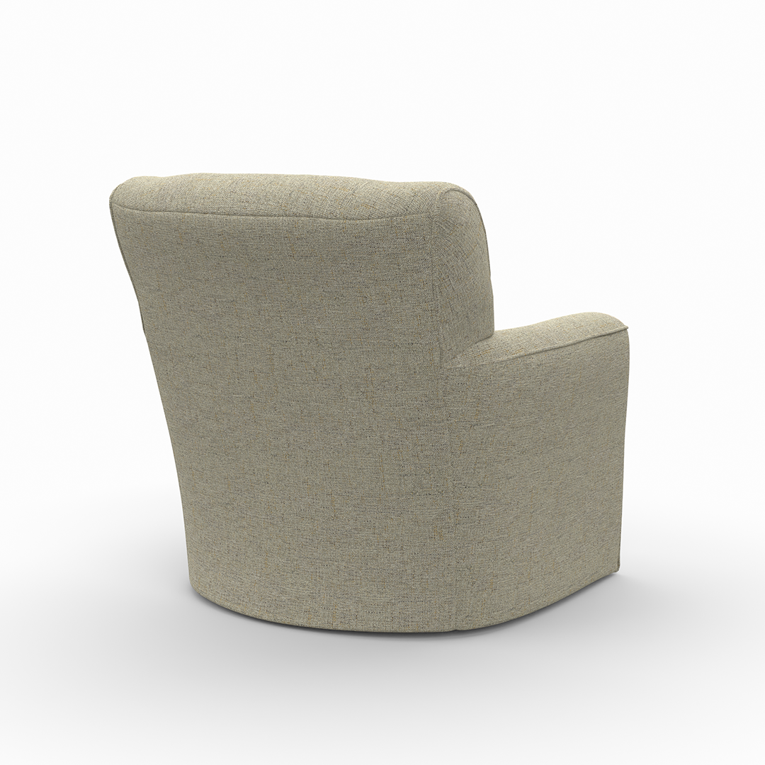 Beige Kaylee Swivel Chair with Swivel from Best Home Furnishings - Additional view 5