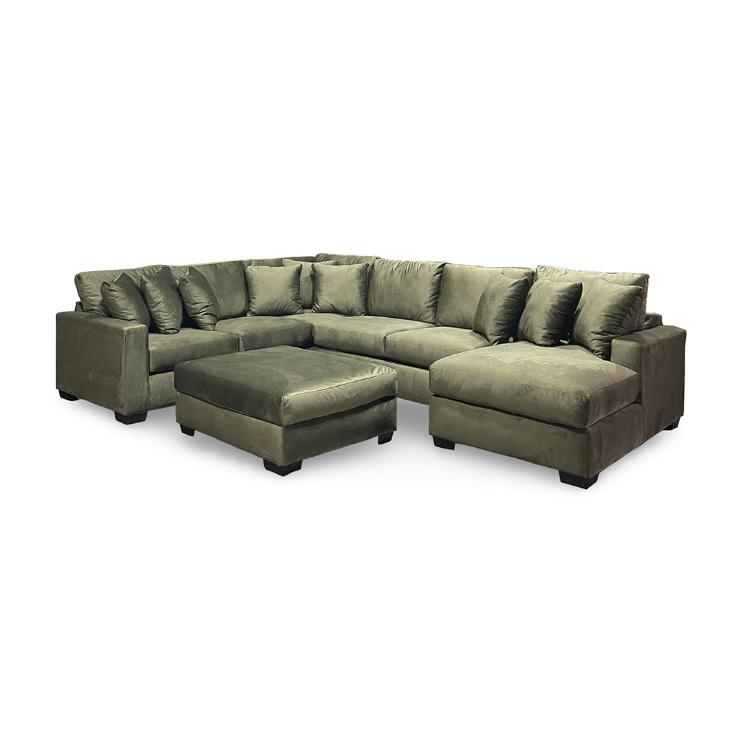 Pamela Sectional with Ottoman