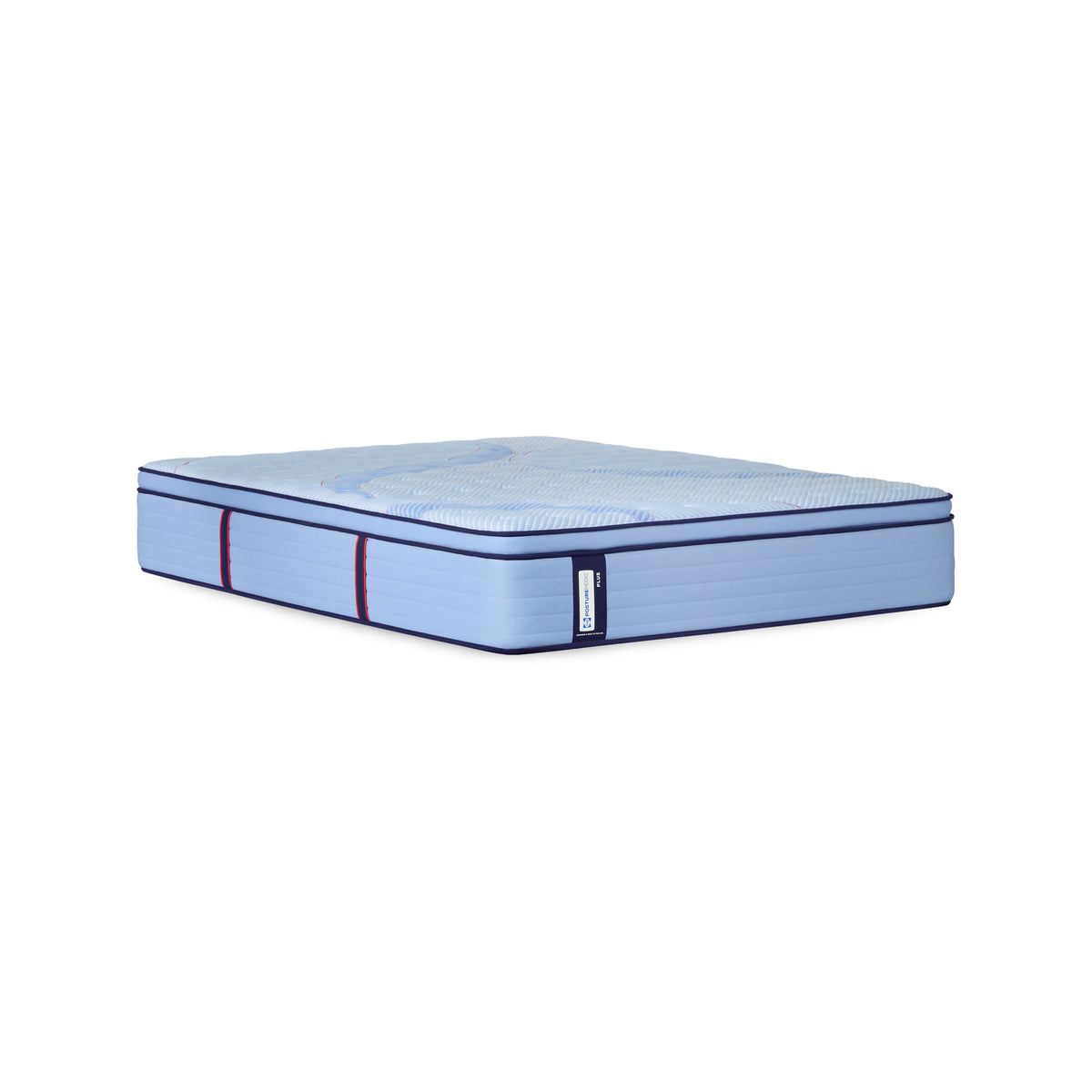 Paterson Medium Pillow Top Mattress from Sealy in Queen Innerspring - Overhead view