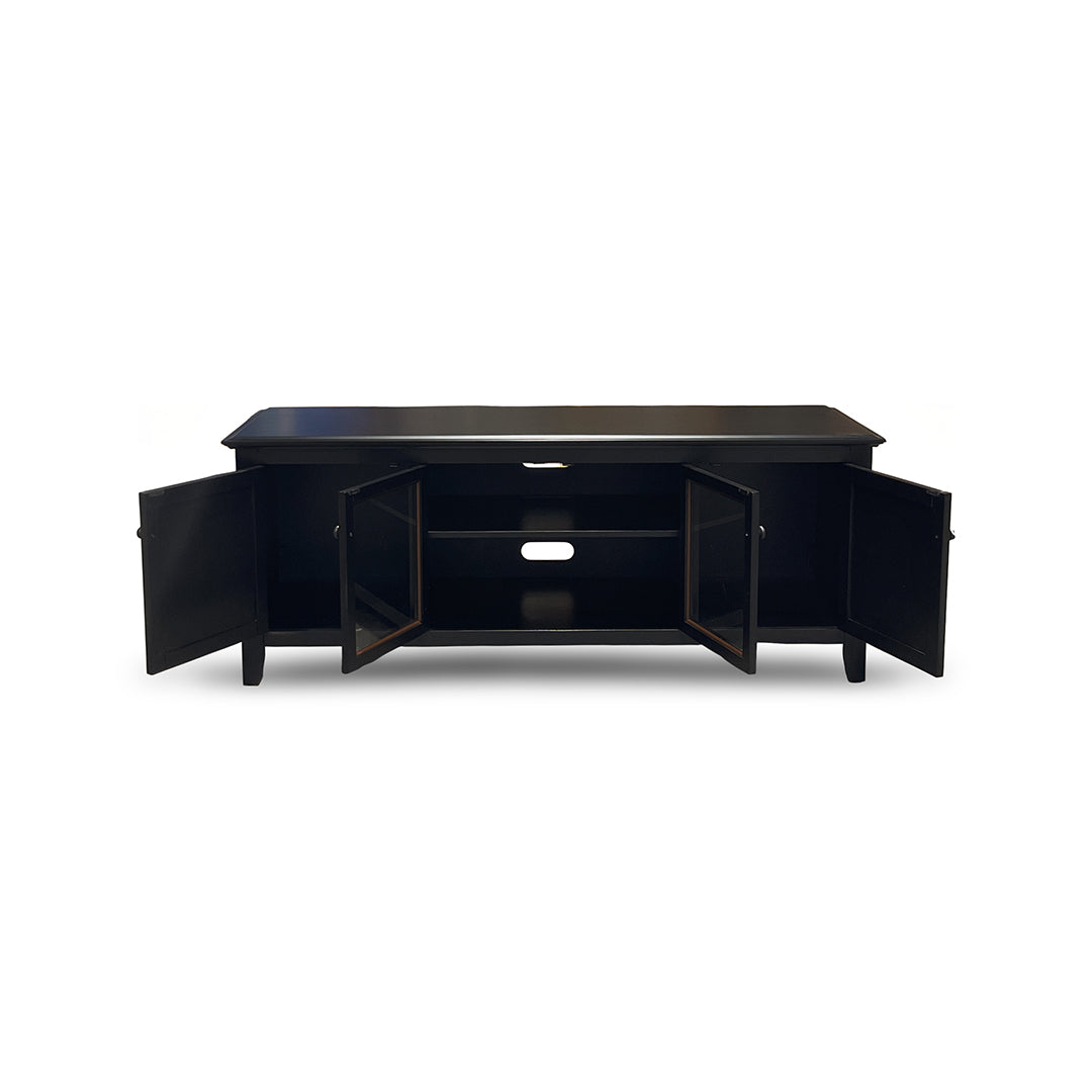 Pembroke TV Stand - Black, 65 Inch Pembroke TV Stand - Black, 65 Inch