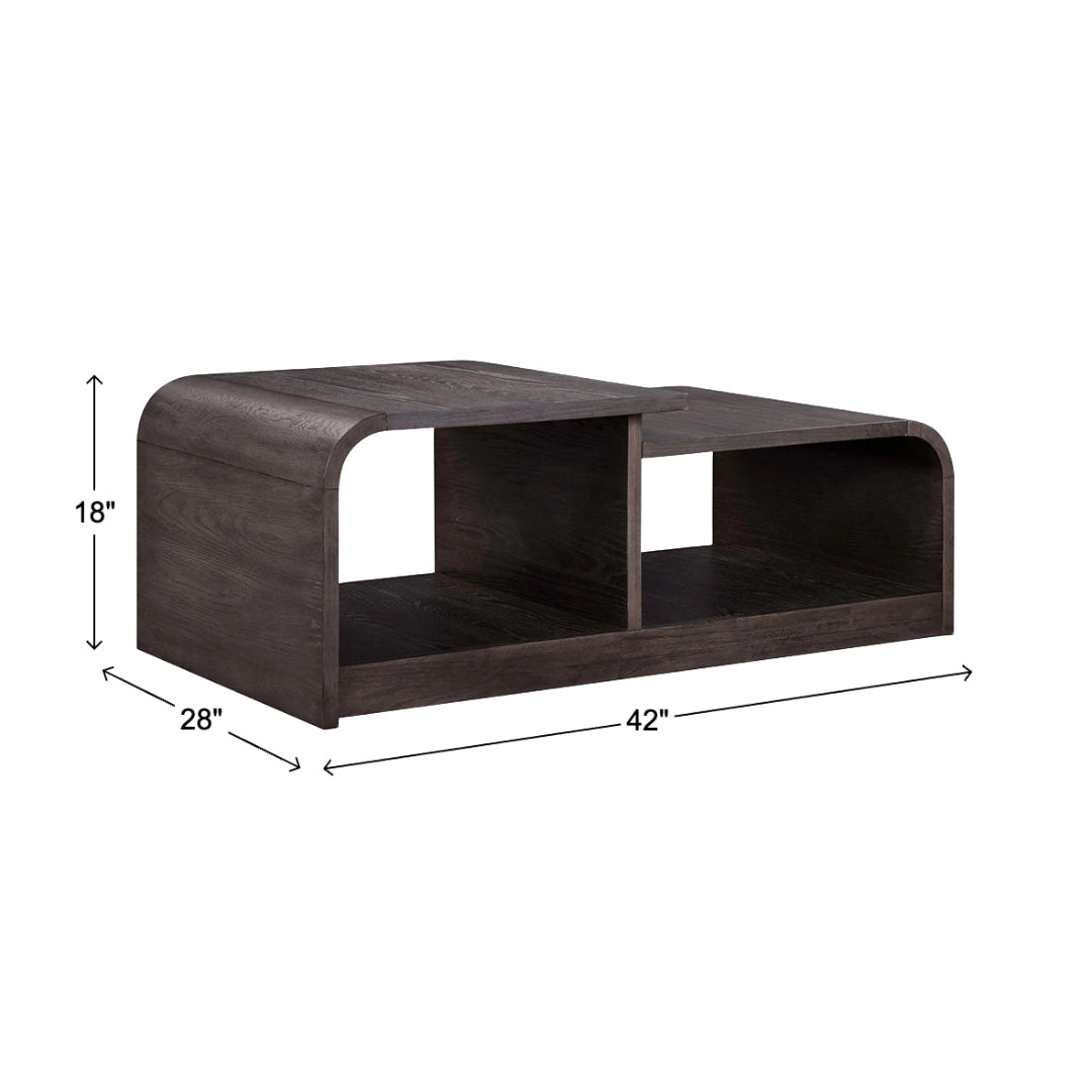 Marrón Mesa de cóctel Perspectivas with Storage from Liberty Furniture - Additional view 11
