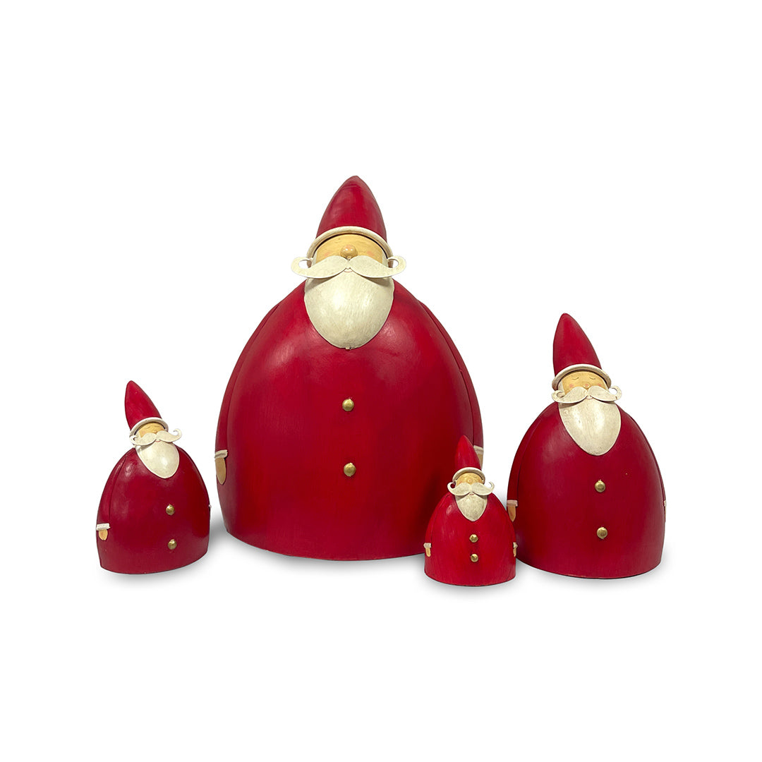 Phat Santas (Set of 4)