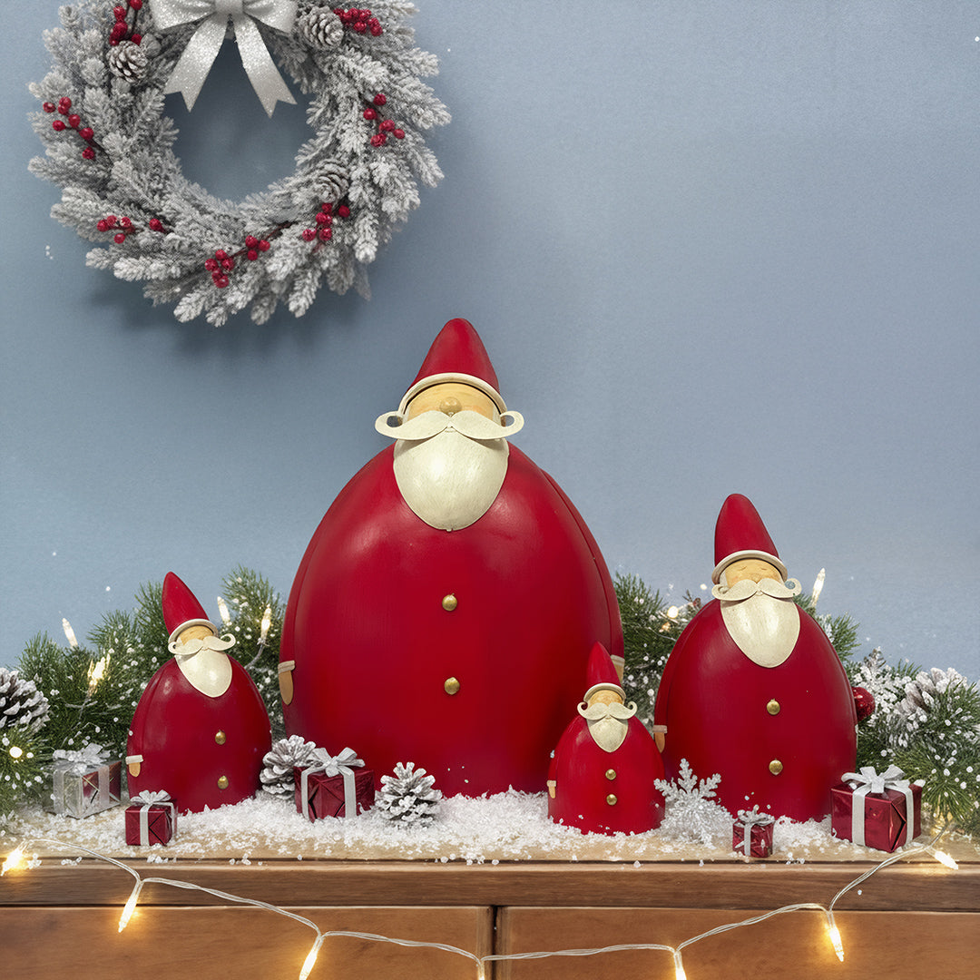 Phat Santas (Set of 4)