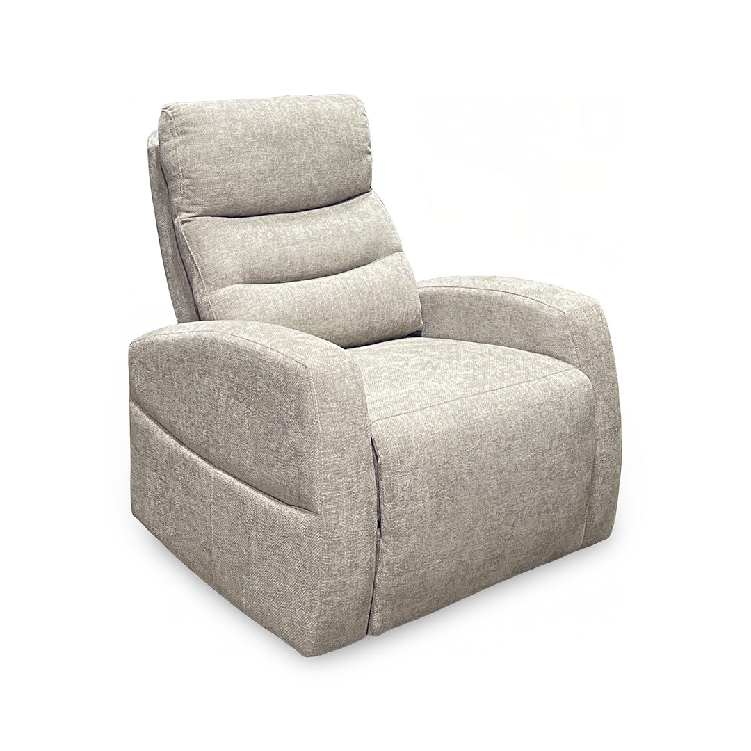 Pontenza Power Glider Recliner from Washington in Polyester with Power Recline, Power Recline - Reclined position