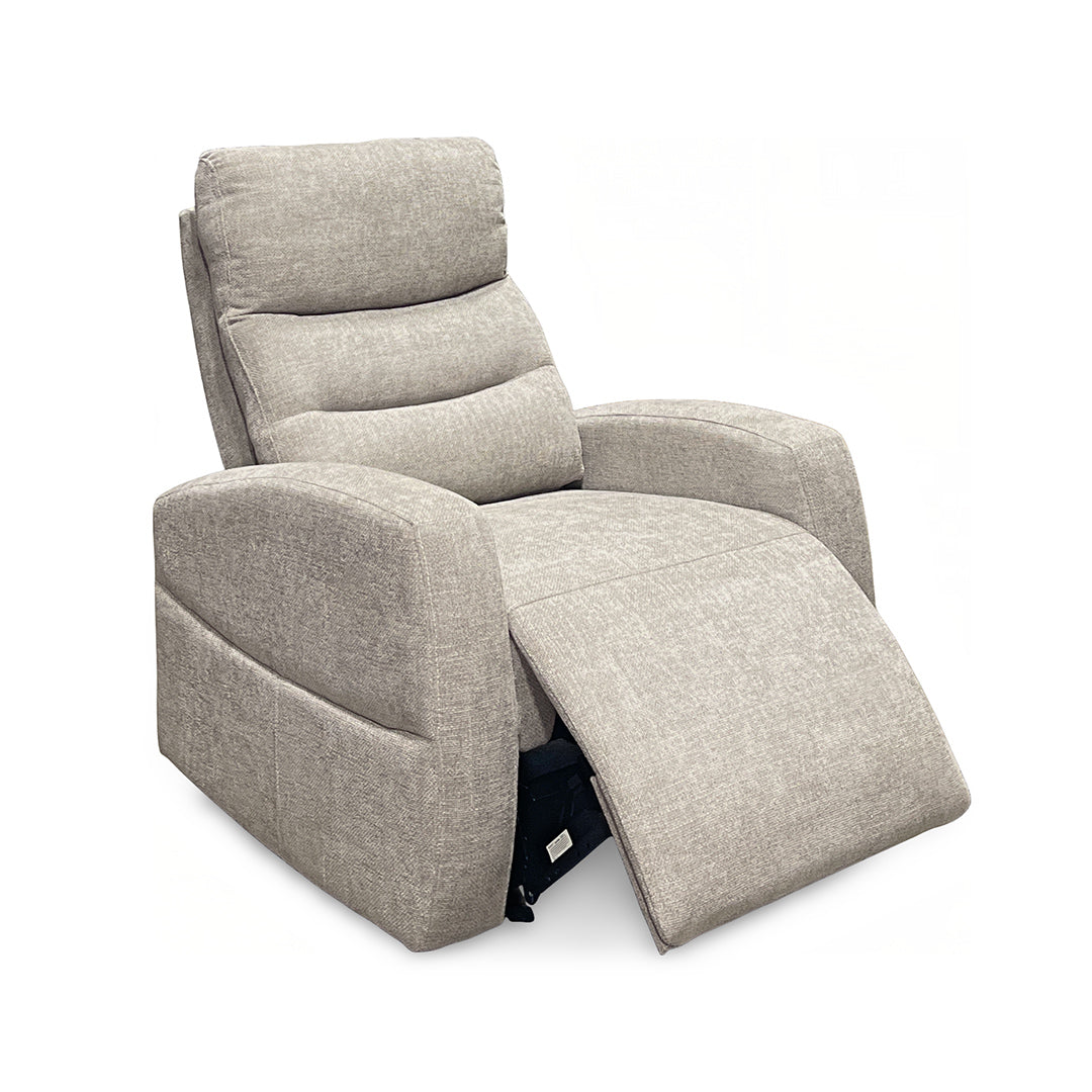 Pontenza Power Glider Recliner from Washington in Polyester with Power Recline, Power Recline - Reclined position