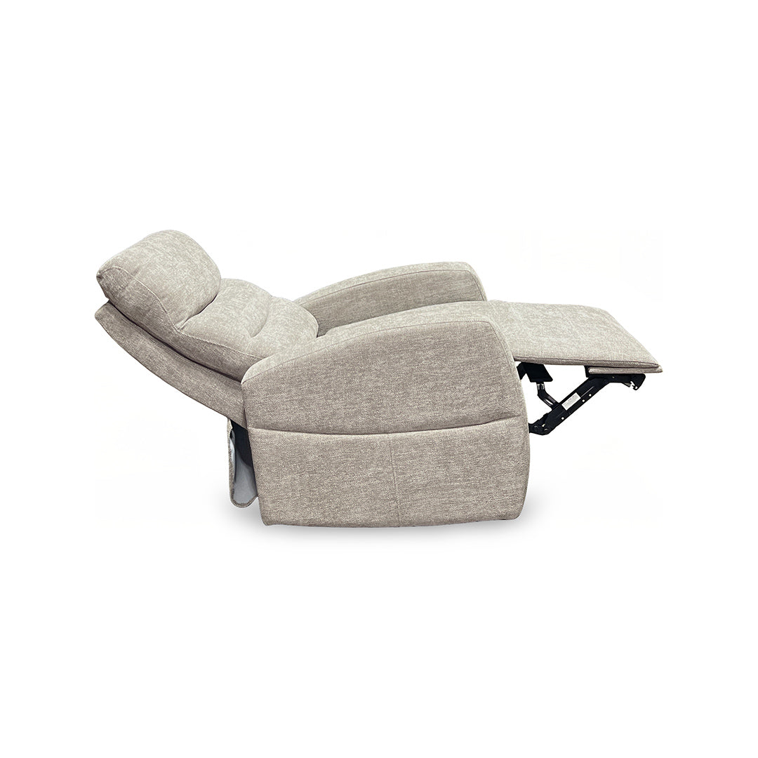 Pontenza Power Glider Recliner from Washington in Polyester with Power Recline, Power Recline - Reclined position
