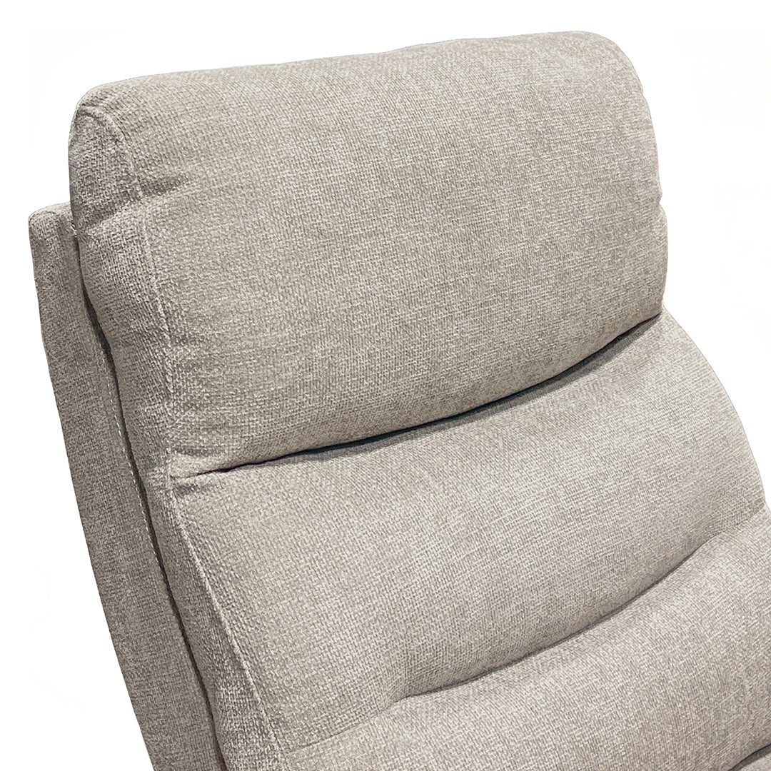 Pontenza Power Glider Recliner from Washington in Polyester - Reclined position