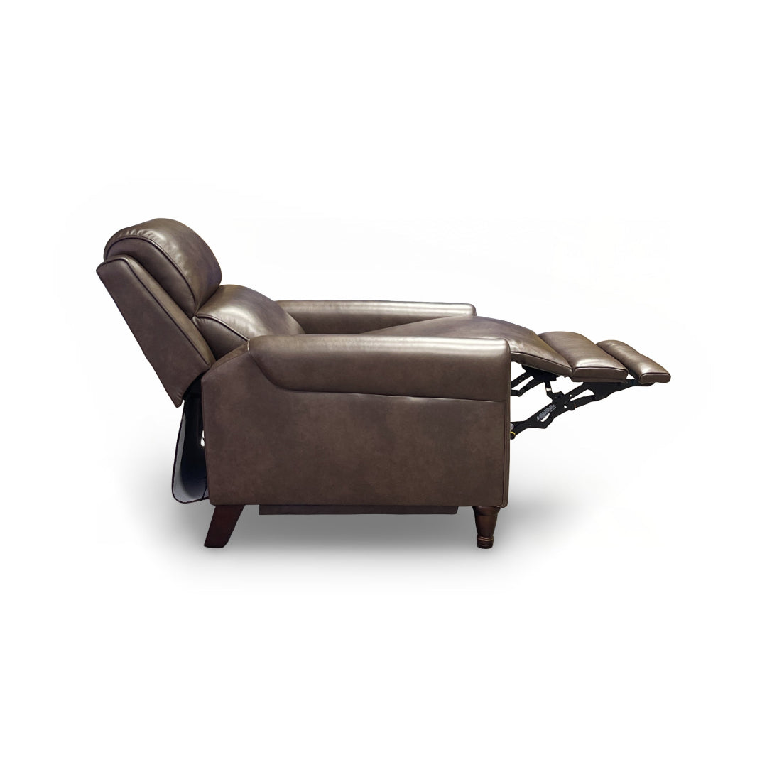 Preston Leather Power High Leg Recliner