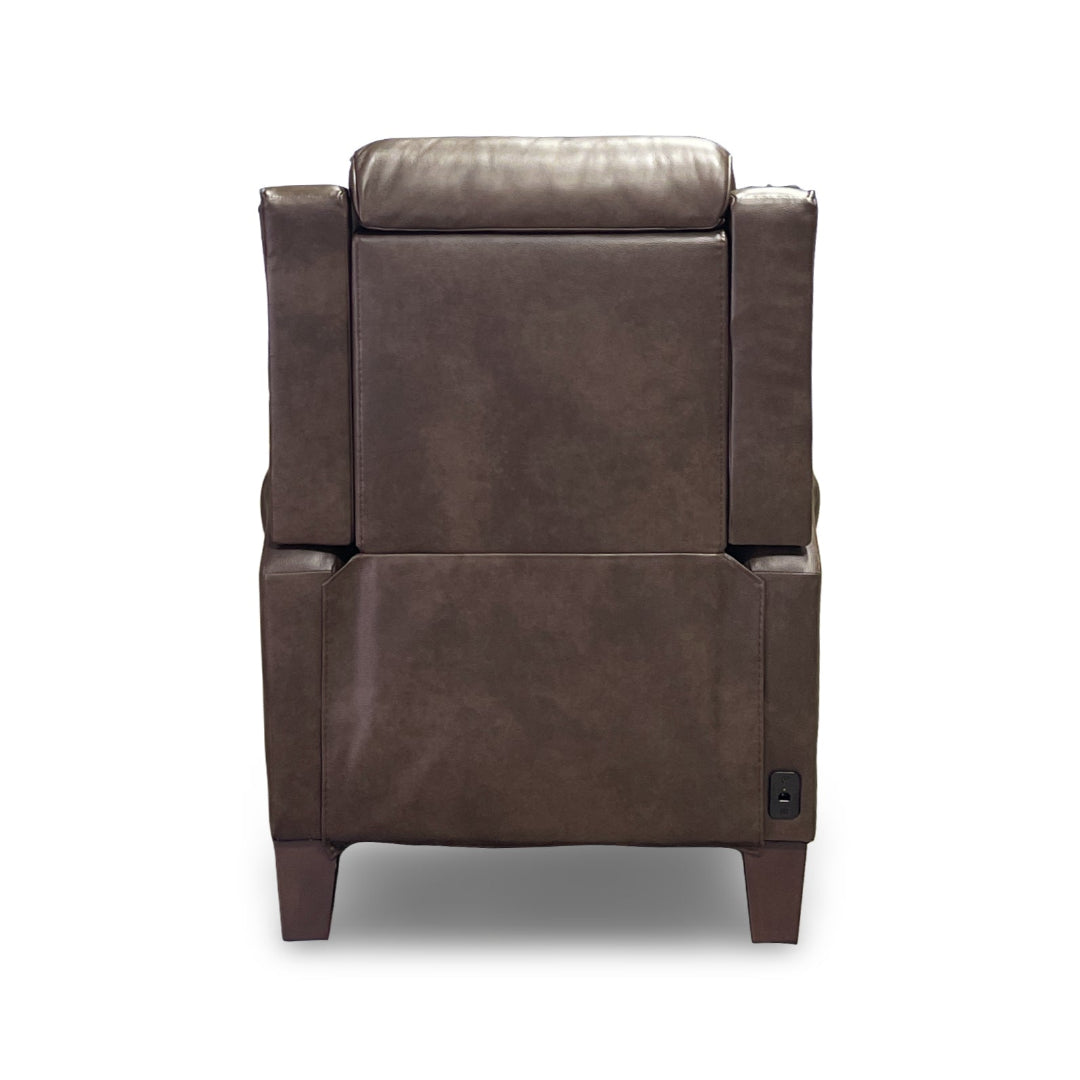Preston Leather Power High Leg Recliner