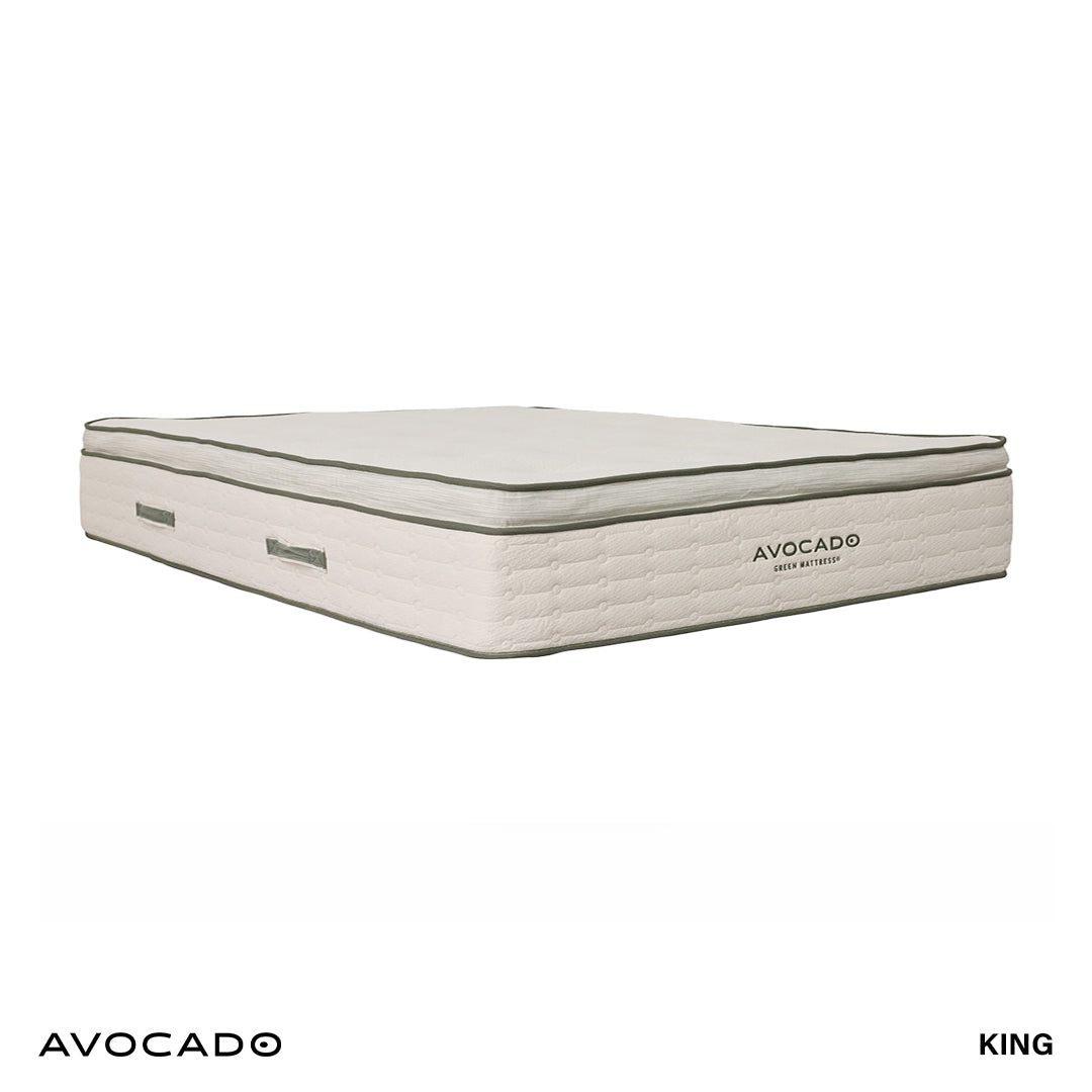 Medium Avocado Pillowtop Green Mattress from Avocado Mattress in Queen Cotton / Natural Fiber Blend, Made in USA - Additional view 5