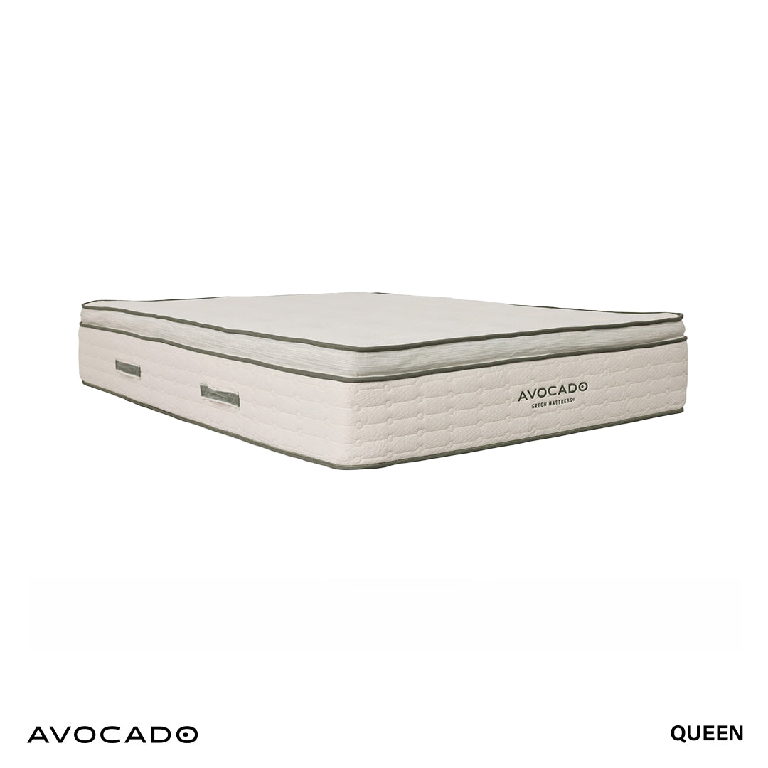 Medium Avocado Pillowtop Green Mattress from Avocado Mattress in Queen Cotton / Natural Fiber Blend with Cooling, Made in USA - Additional view 4