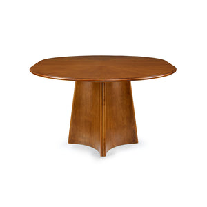 Martine Sunburst Round Dining Table