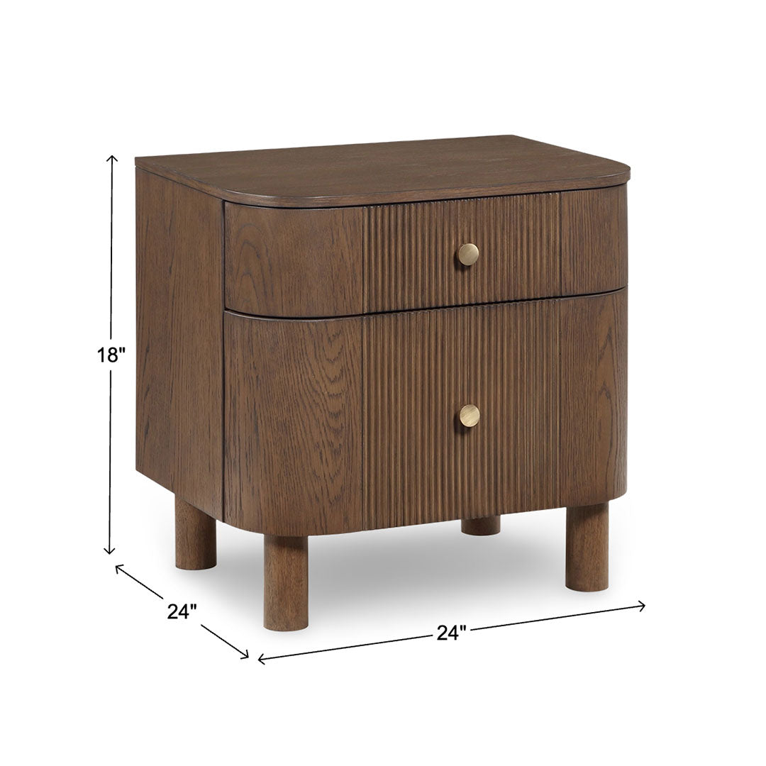Reeding Nightstand