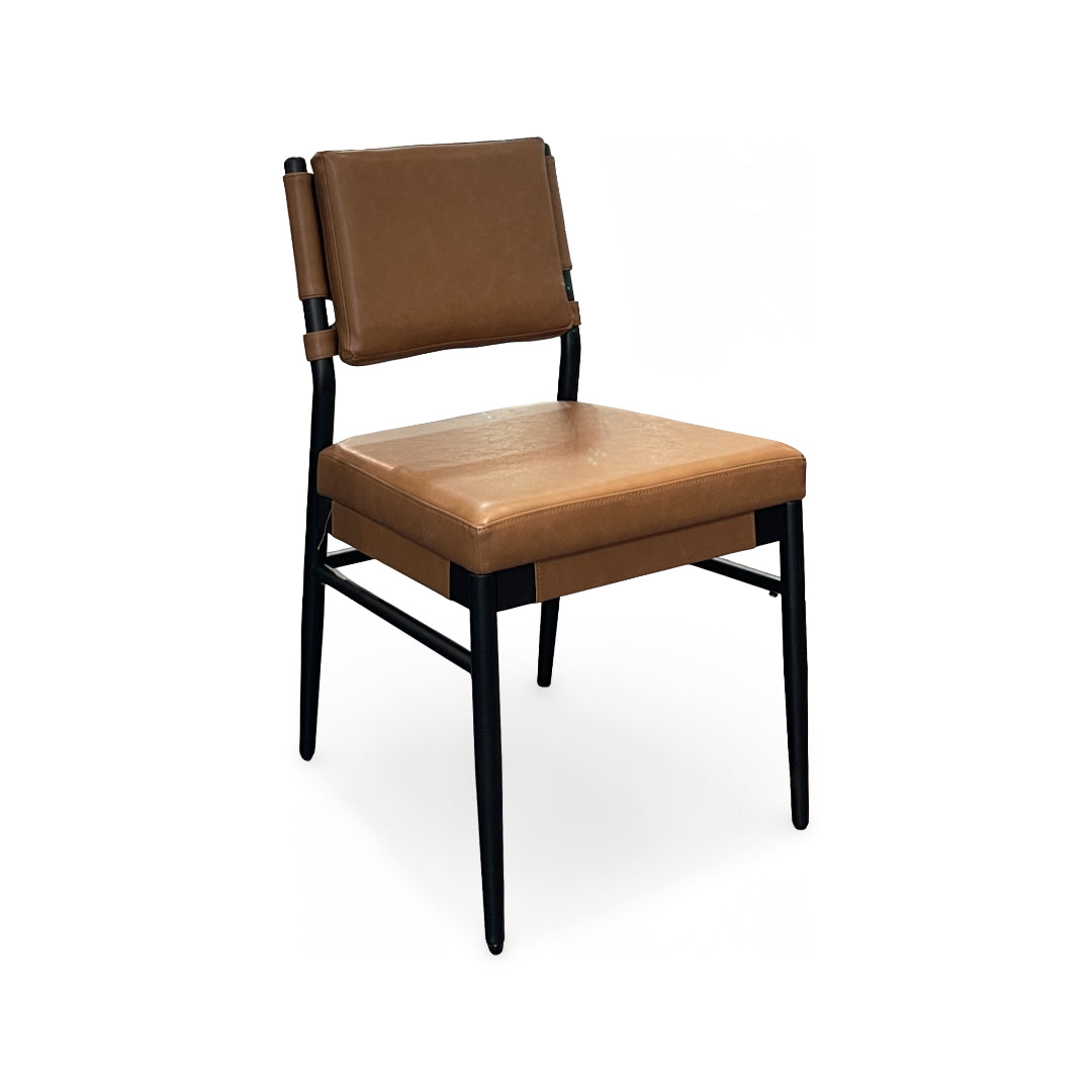 Reflex Side Chair from Holland House in Metal - Side view