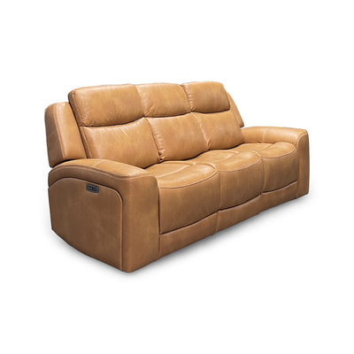 Sofá reclinable eléctrico Reno con mesa abatible 
