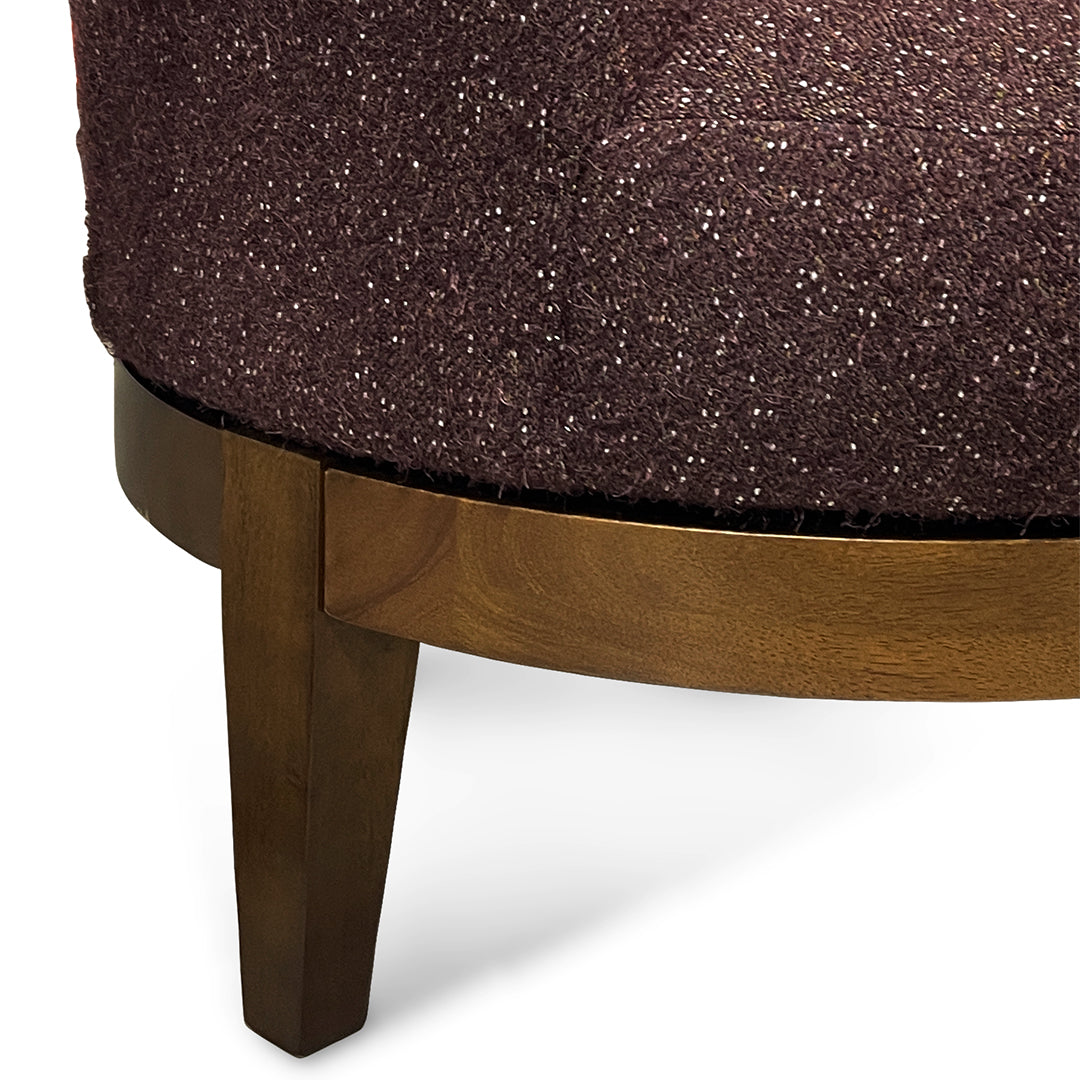 Ronan Swivel Accent Chair from Best Home Furnishings in Purple Polyester, Made in USA - Additional view 8