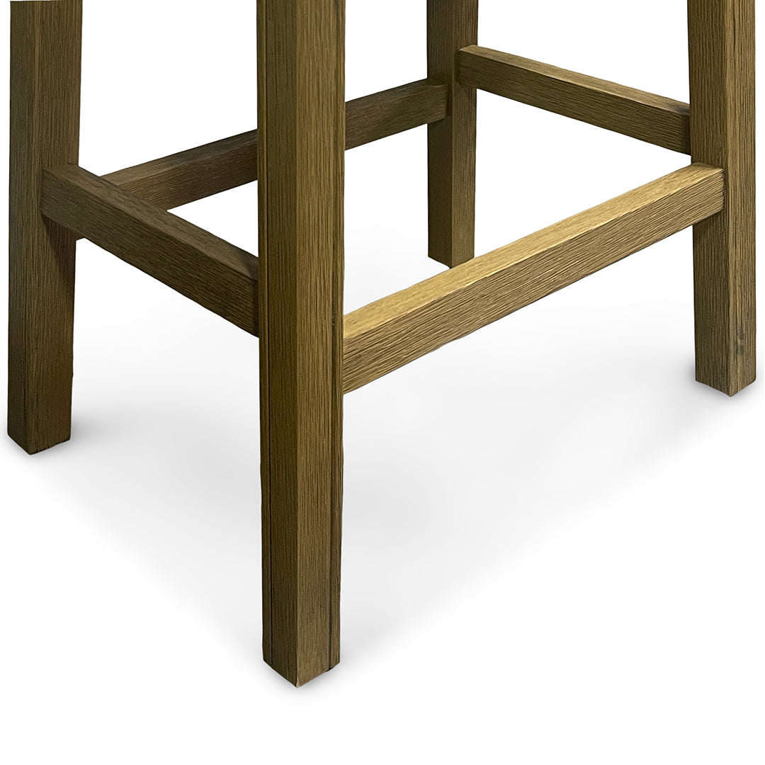 Rylan Upholstered Stool - Beige