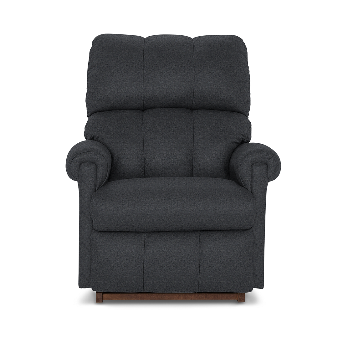 Vail Power Rocker Recliner from La-Z-Boy Incorporated in Gray with Power Recline, USB Port, Made in USA - Detail view