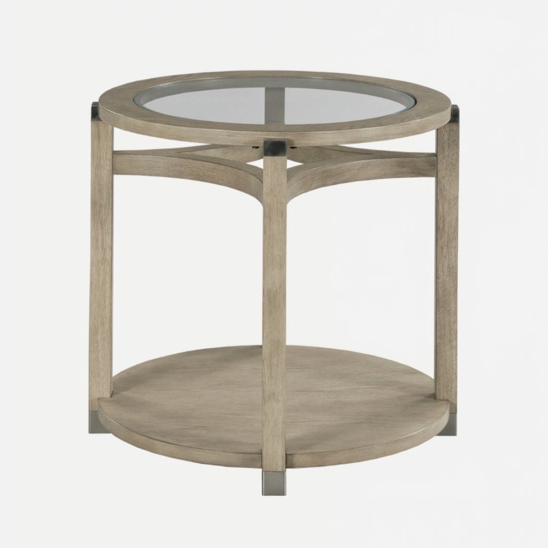 Solstice Round End Table