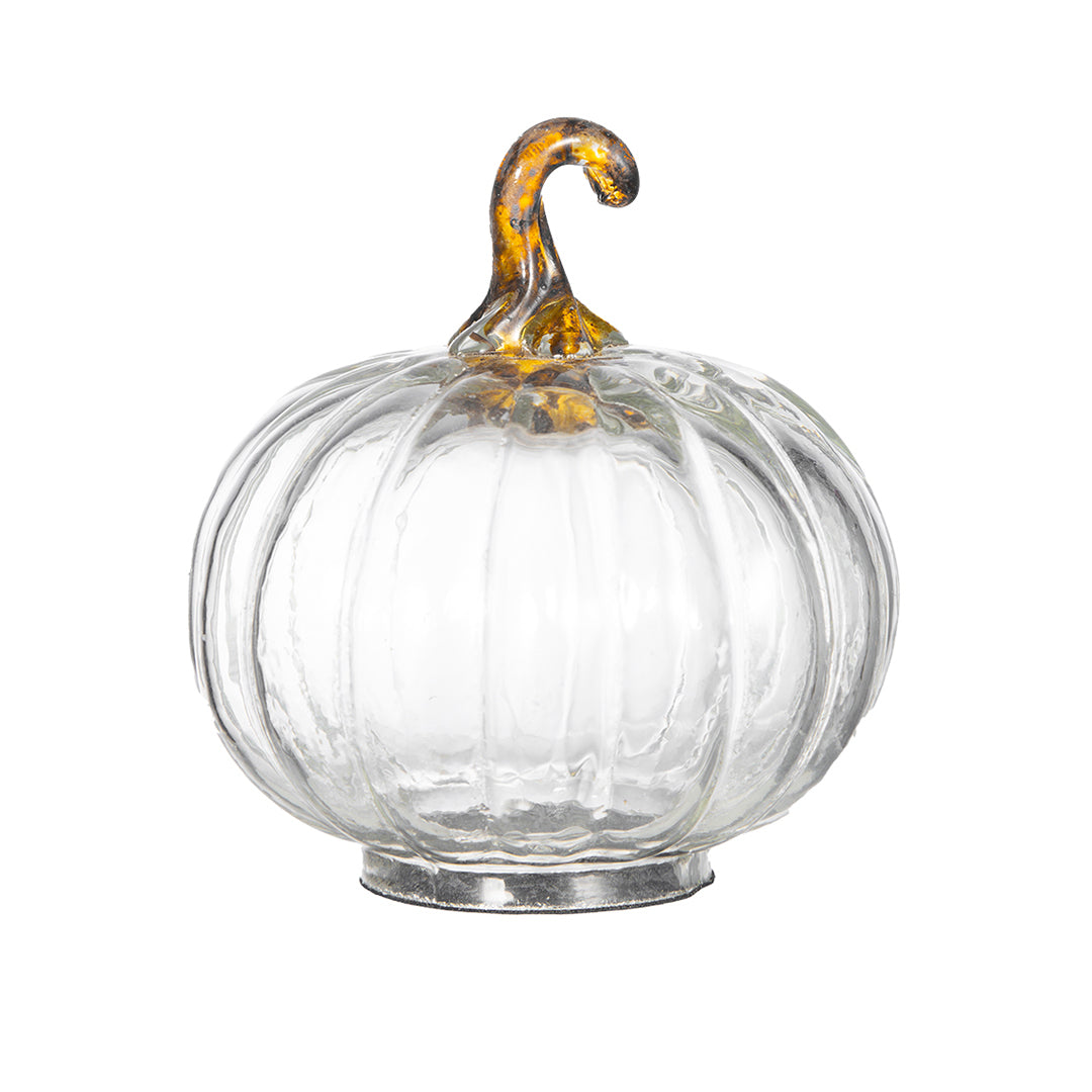 Glass Pumpkin - Clear