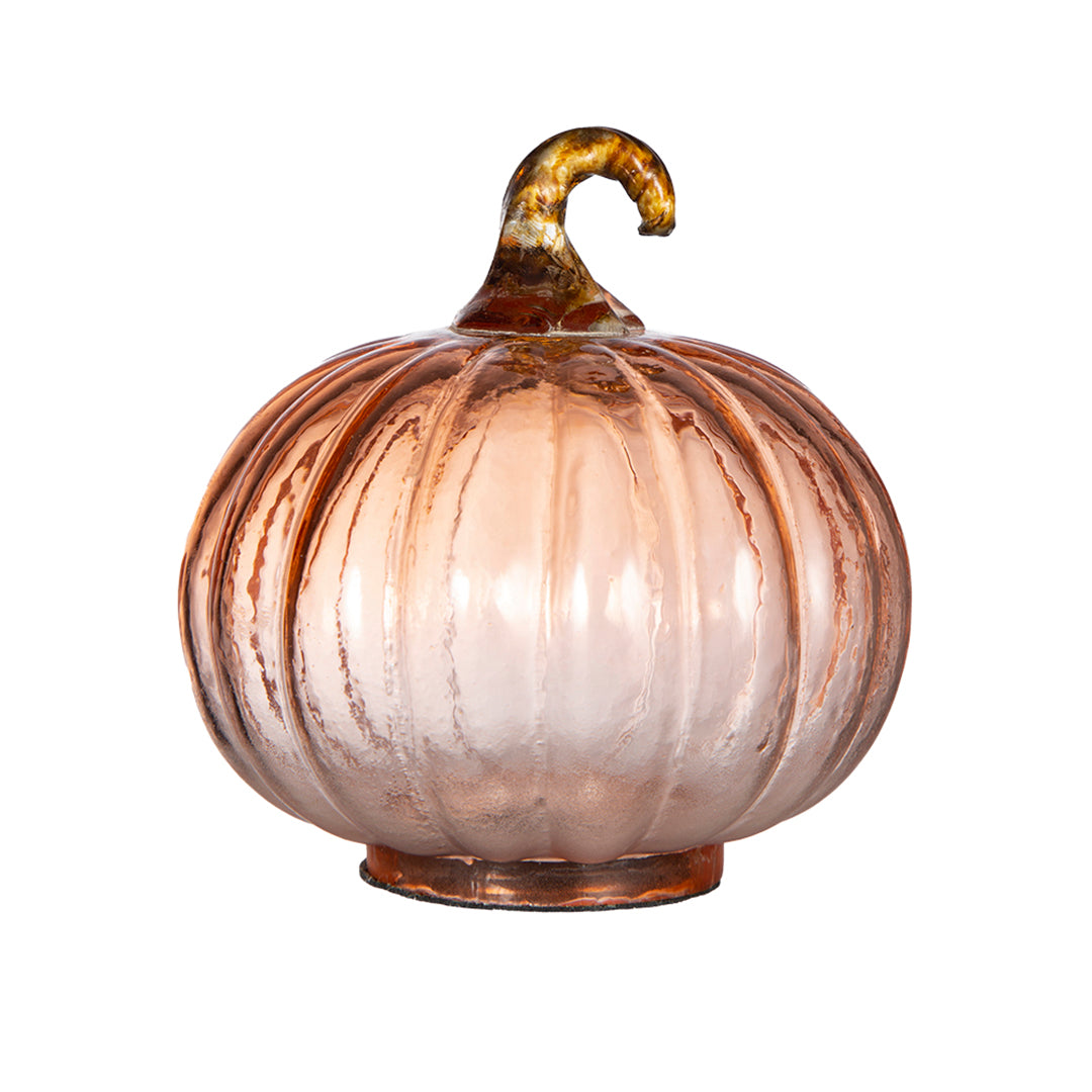 Glass Pumpkin - Orange