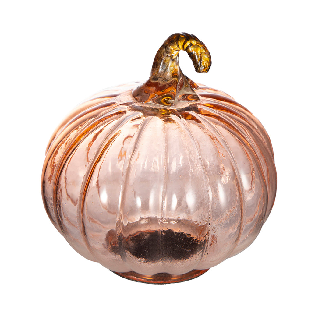 Glass Pumpkin - Orange