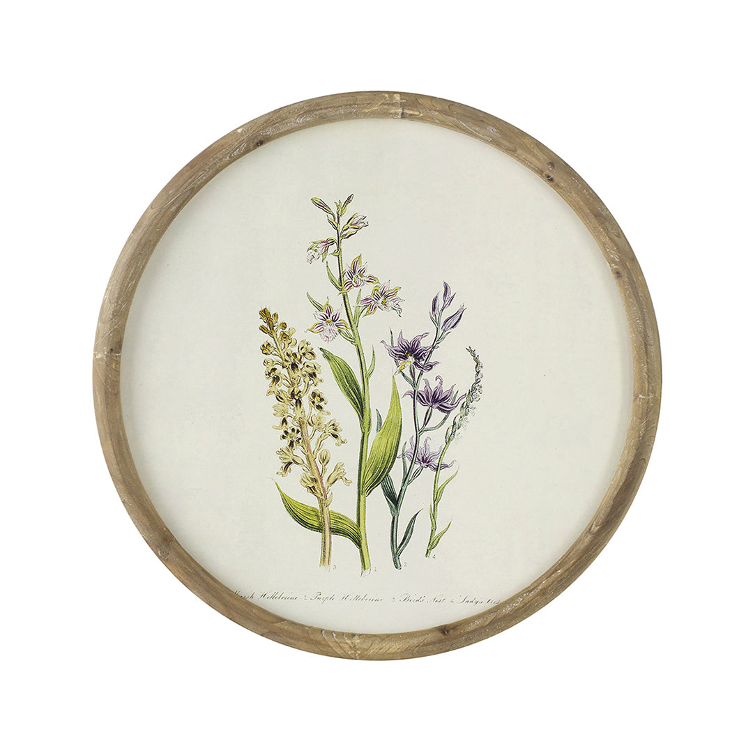 Flora Round Prints (Set of 4)