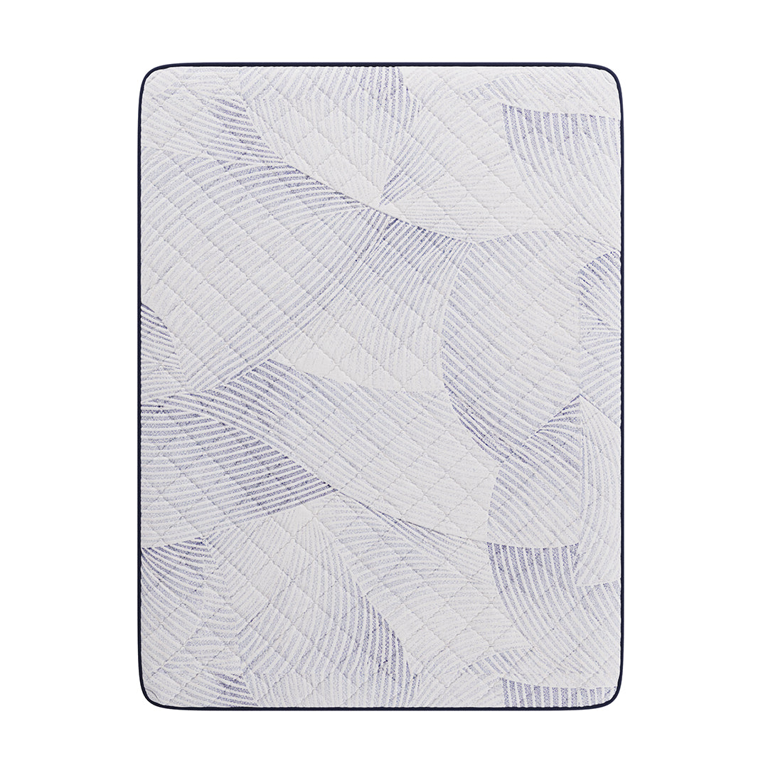 Serta® Ciela Firm Mattress from Furniture Fair in Queen Gel Foam with Cooling, Made in USA - Overhead view