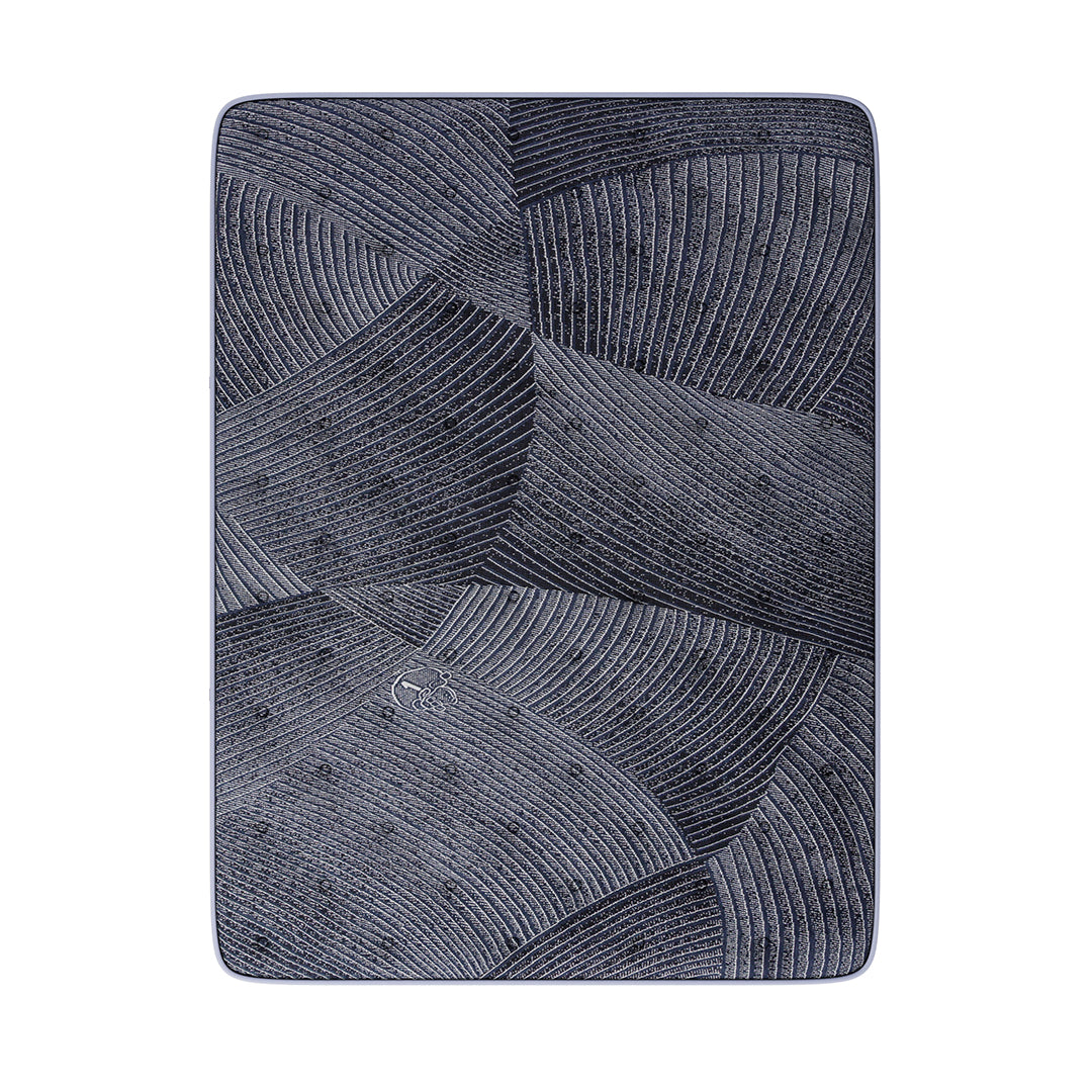 Feather Grove Plush Pillow Top Mattress from Serta in Queen Gel Foam with Cooling, Made in USA - Overhead view