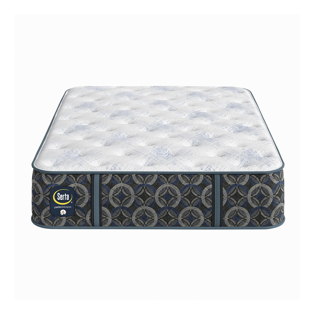 Perfect Sleeper® Cascade Range Medium Mattress from Serta in Queen Memory Foam, Made in USA - Front view