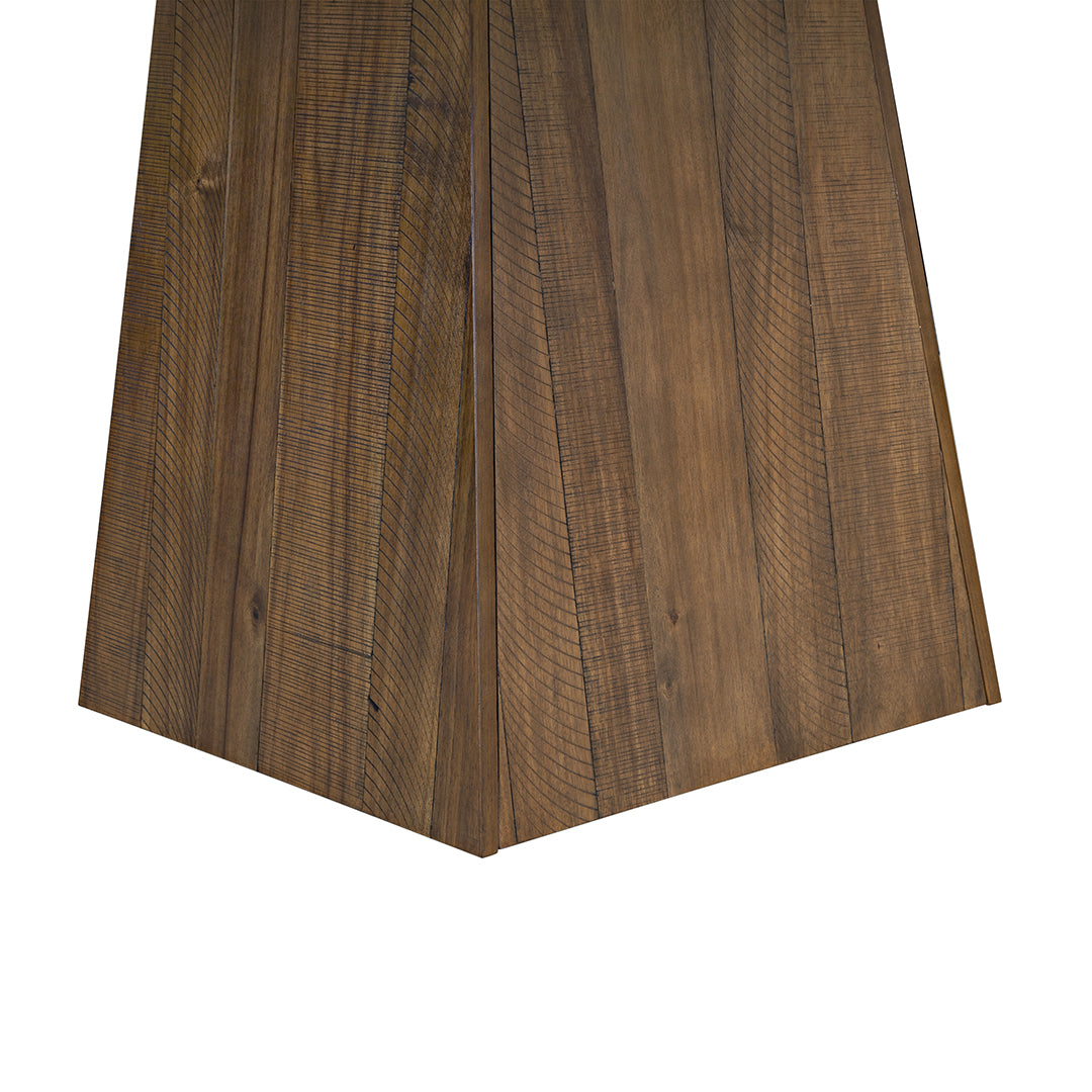 Apex Dining Set (5pc) (Seats 6-8) from Holland House in Brown Upholstered - Closeup detail