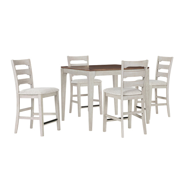 Crosby Counter Dining Set (5pc) (Seats 2-4) from Holland House in Upholstered - Room setting