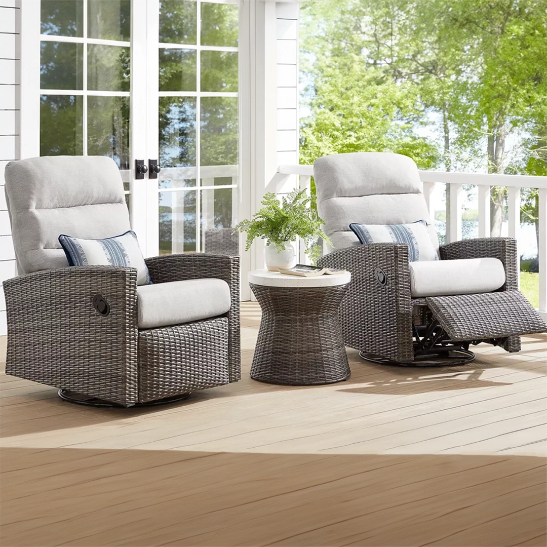 Sadie Outdoor Swivel Glider Recliner