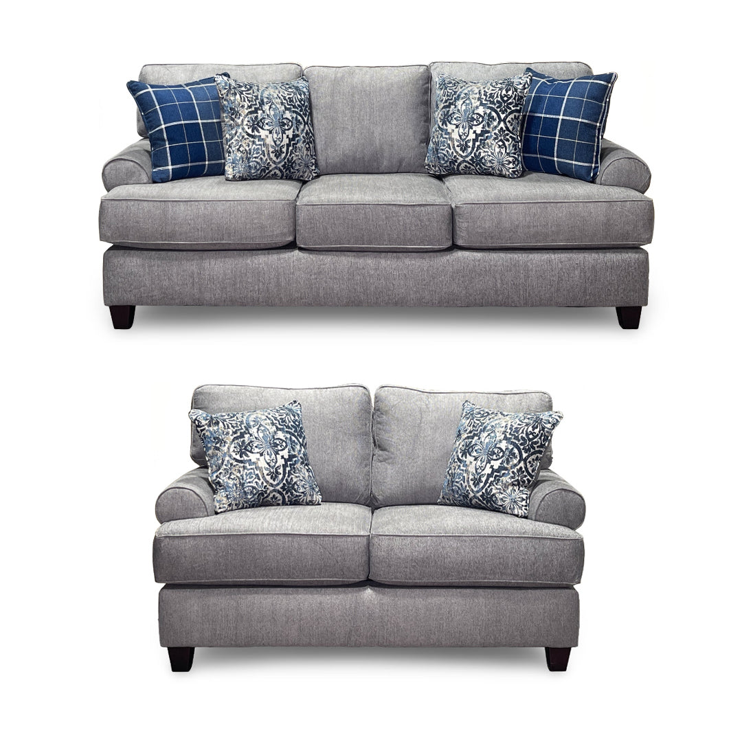 Savannah Sofa and Loveseat