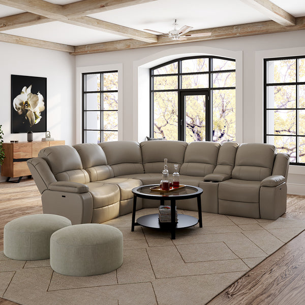 Farmhouse deals reclining sectional